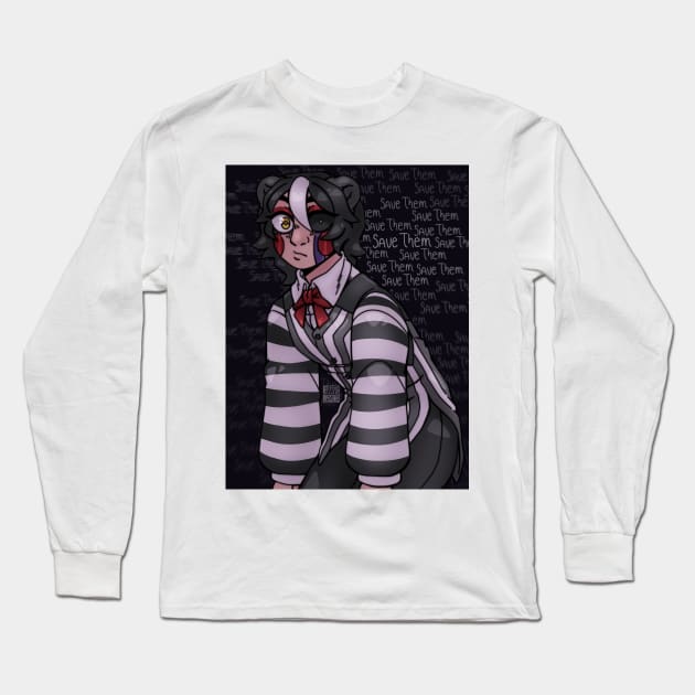 Save Them Long Sleeve T-Shirt by paperstarzz